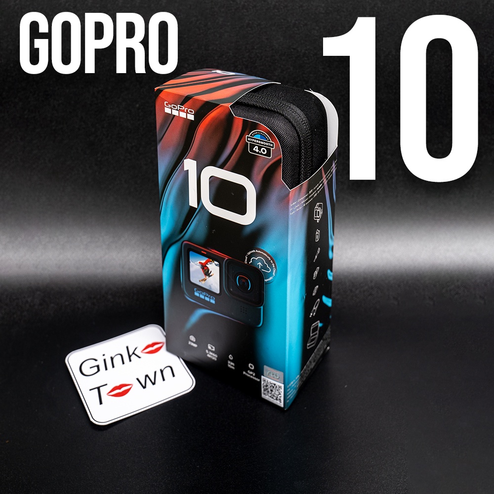 ภาพหน้าปกสินค้าใส่ code ลดเพิ่มอีก 1000  Gopro 10 Black กล้องแอ็คชั่นแคมที่ดีที่สุด ถ่ายวิดีโอ 5K ประกันศูนย์1ปี จากร้าน ginkotown บน Shopee