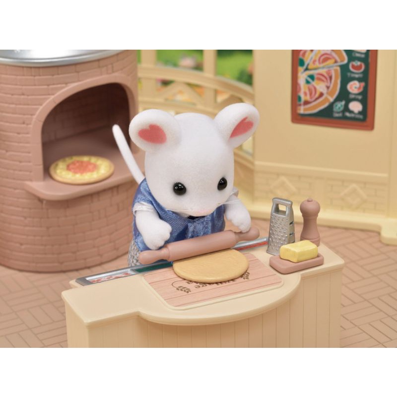 sylvanian-families-village-pizzeria-ซิลวาเนียน-แฟมิลี่-ร้านพิซซ่า