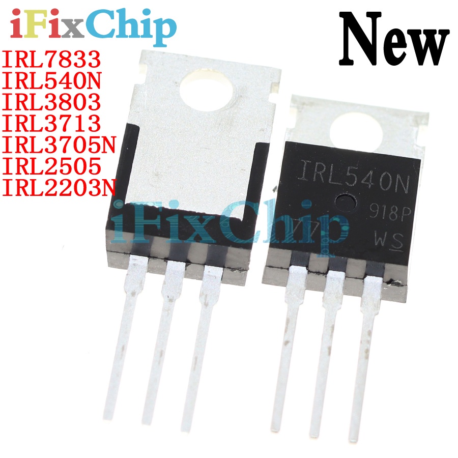 วงจรรวม IRL7833 IRL540N IRL3803 IRL3713 IRL3705N TO-220 IRL2505 ...