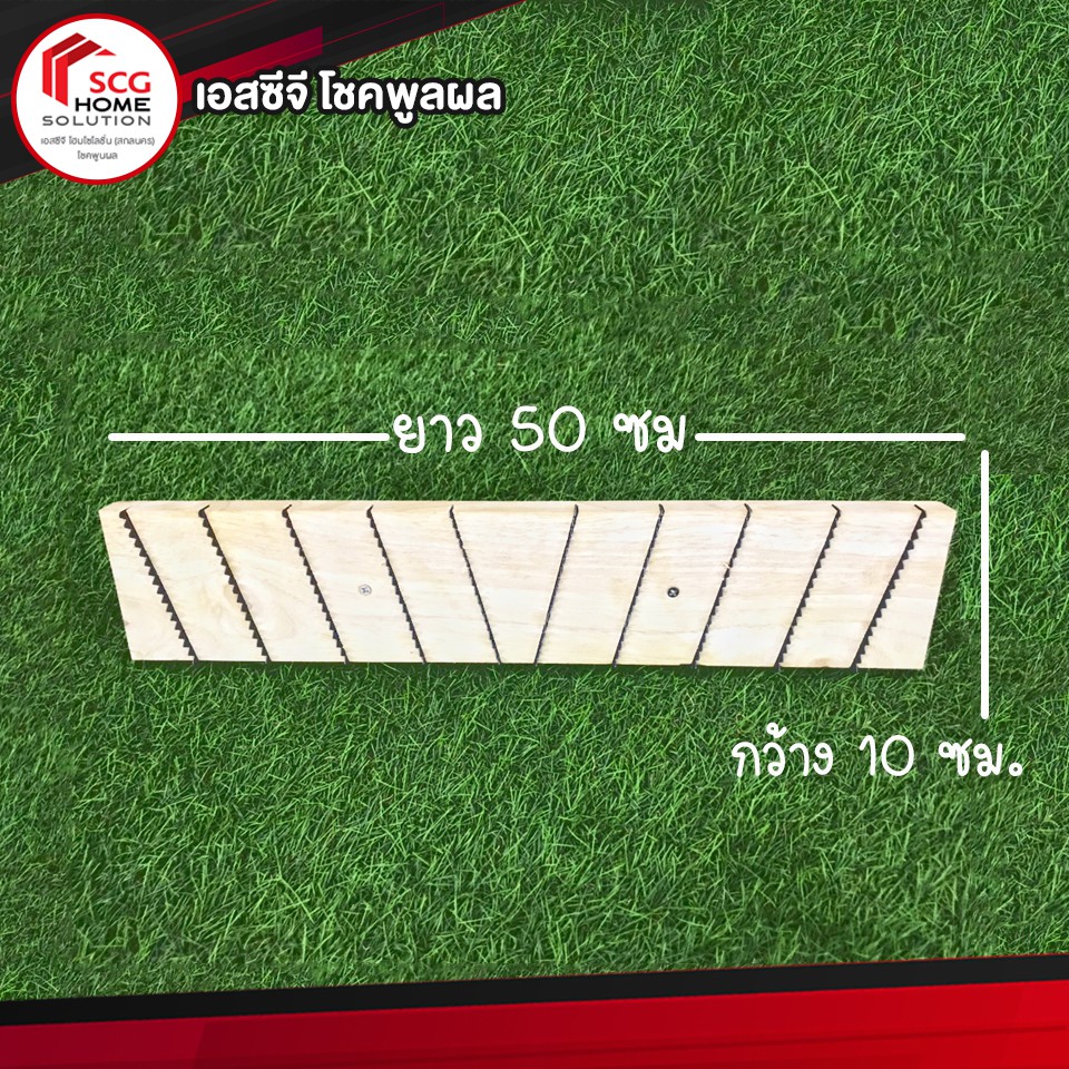 เกรียงฟันปลา-เกรียงขัดอิฐมวลเบา-อุปกรณ์ขัดตกแต่งอิฐมวลเบา-ยาว-50-ซม-กว้าง-10-ซม