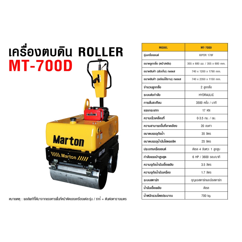 เครื่องตบดิน-roller