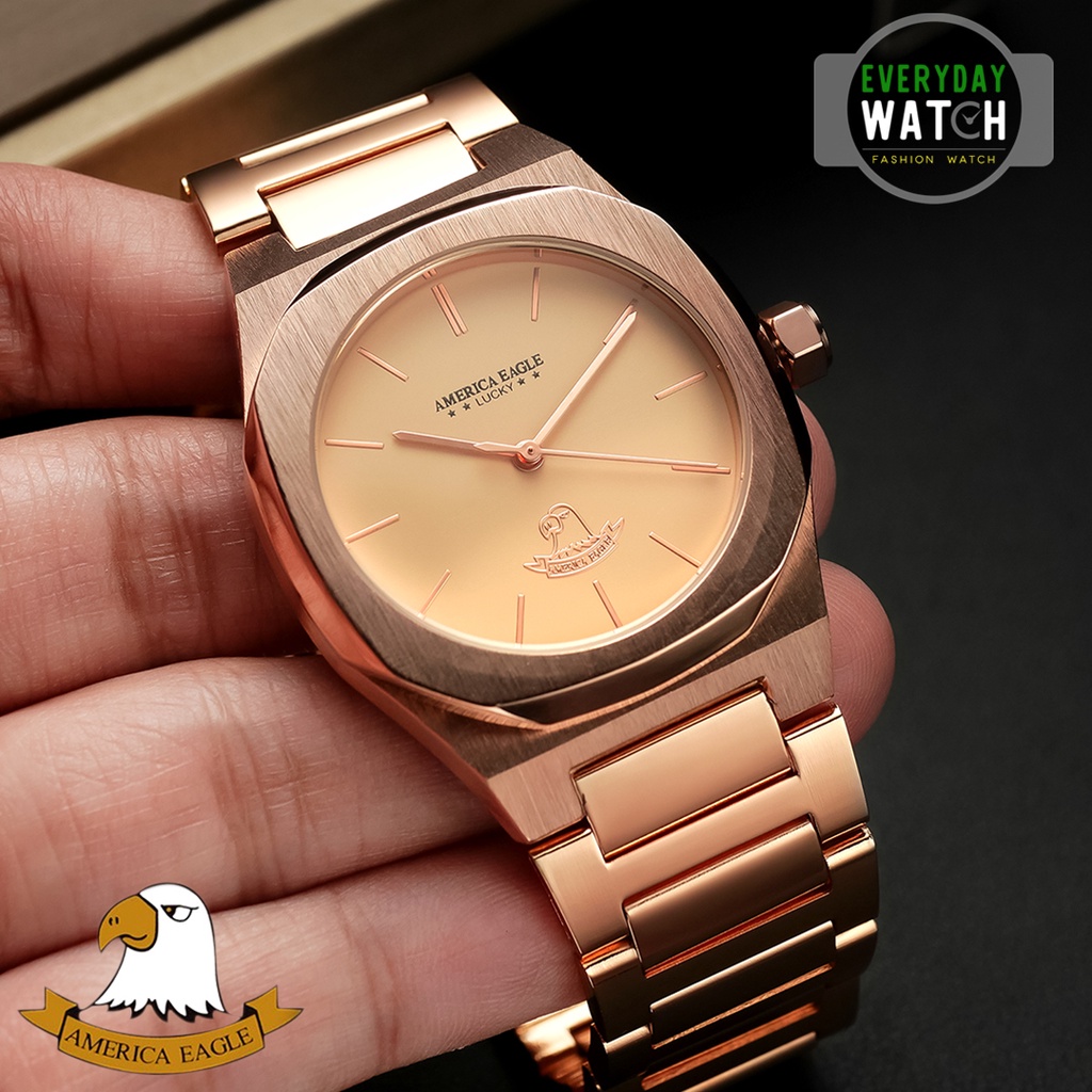 america-eagle-นาฬิกาข้อมือผู้หญิง-ประกันตัวเครื่อง-3-เดือน-สายสแตนเลส-สีrosegold-m20rr