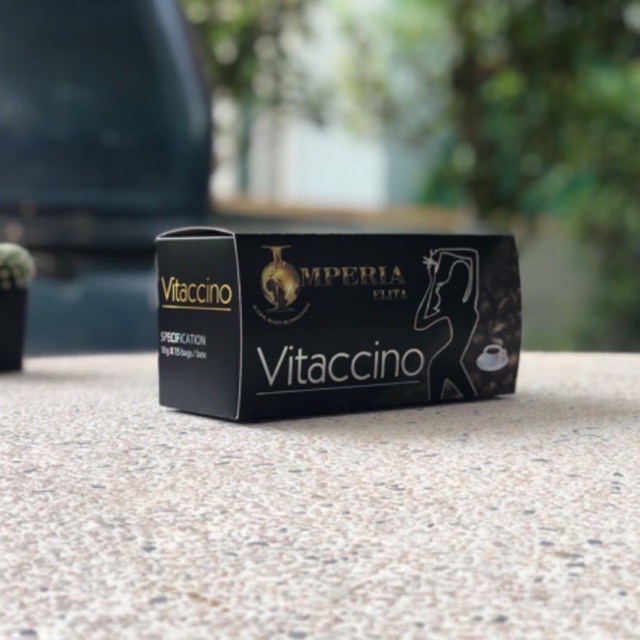 vitaccino-กาแฟดำ-ไวแทคชิโน่-กล่องละ-15-ซอง-ส่งไว-มีเก็บเงินปลายทาง-เพื่อสุขภาพ-รูปร่าง-ผอมเพรียว