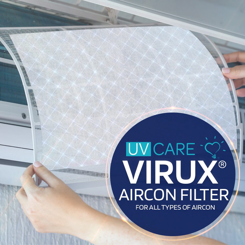 uv-care-virux-aircon-filter-แผ่นกรองอากาศที่ฆ่าเชื้อโรคได้