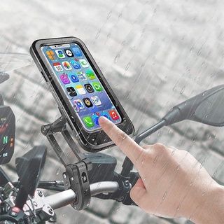 Evebot ที่วางโทรศัพท์มือถือ กันน้ํา ปรับได้ สําหรับรถจักรยานยนต์ จักรยาน 360°หมุนฟรี