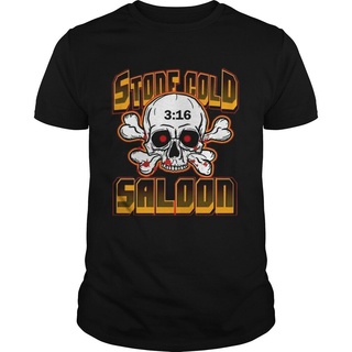 เสื้อยืด พิมพ์ลาย Saloon 3_16 Stone Cold Steve Austin สไตล์วินเทจ สําหรับผู้ชาย 186589