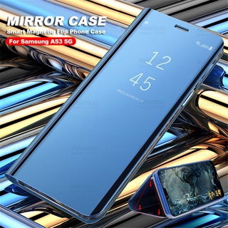 เคสโทรศัพท์มือถือหนัง แบบฝาพับแม่เหล็ก หรูหรา สําหรับ Samsung Galaxy A13 A53 A33 A73 A52S A52 A32 4G 5G A 53 13