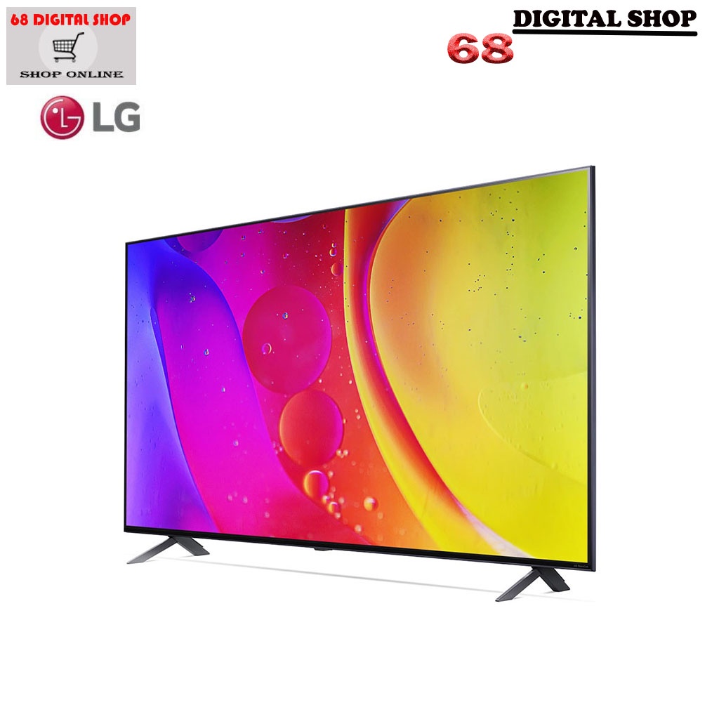 ภาพหน้าปกสินค้าLG NanoCell 4K Smart TV 55NANO80 HDR10 Pro LG ThinQ AI 55NANO80 Google Assistant 55 นิ้ว รุ่น 55NANO80SQA จากร้าน 68digitalshop บน Shopee