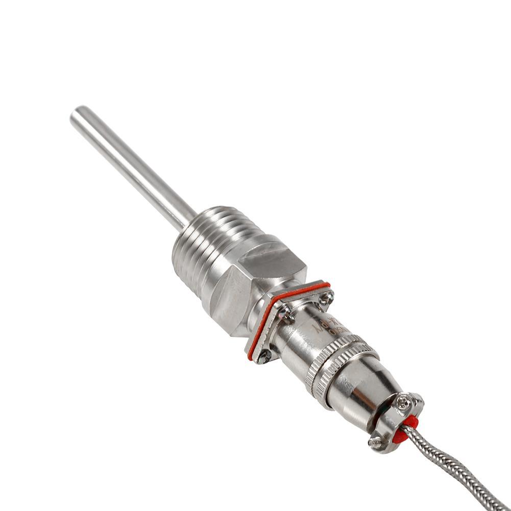 ภาพขนาดย่อของภาพหน้าปกสินค้าRTD PT100 Temperature Sensor 2M Cable 1/2" NPT Stainless Probe Temp Control UK จากร้าน xguli.th บน Shopee ภาพที่ 2