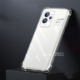 2022 New Casing เคส Realme GT 2 Pro / GT Master Edition Phone Case Four-corner Airbag Shockproof Clear Anti-fall Protector Soft Case เคสโทรศัพท