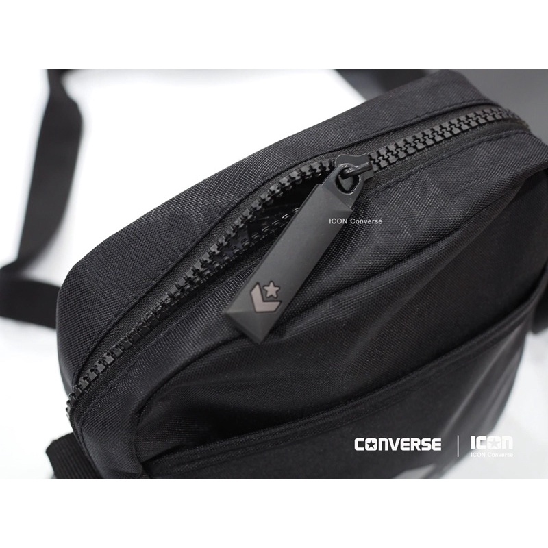 ภาพสินค้าConverse Quick Mini Bag - Black / Navy l สินค้าลิขสิทธิ์แท้ l พร้อมถุง Shop I ICON Converse จากร้าน iconconverse บน Shopee ภาพที่ 1