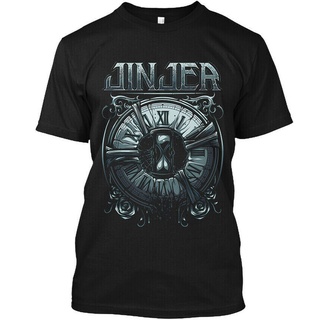 tshirtเสื้อยืดคอกลมฤดูร้อนเสื้อยืด พิมพ์ลายกราฟฟิคโลโก้ Nwt Jinjer สไตล์วินเทจ ไซซ์ S - 3XlSto4XL