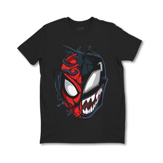 เสื้อยืดลำลองเสื้อเชิ้ต พิมพ์ลาย Marvel Spider-Mans Venom Spider-Man ขนาดใหญ่ สําหรับผู้ชาย และผู้หญิงS to4XL