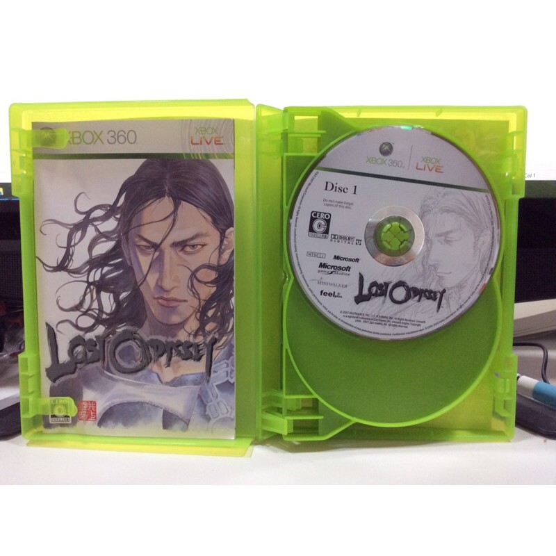 ภาพหน้าปกสินค้าแผ่นแท้  Lost Odyssey (Japan) (DD9-00004  00060) จากร้าน athinutt บน Shopee