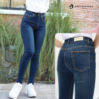 ABnormal Jeans กางเกงยีนส์ผู้หญิง กางเกงยีนส์ยืดผู้หญิง สีสนิม : รหัส W226