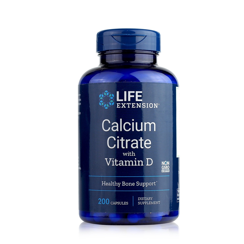 ภาพสินค้าLE Calcium Citrate with Vitamin D อาหารเสริมบำรุงกระดูก Life Extension TH จากร้าน lifeextensionthailand บน Shopee ภาพที่ 5