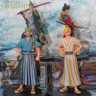 Elegant 17ซม.โมเดลฟิกเกอร์ Pvc รูปการ์ตูน Sanji Doll ของเล่นสําหรับเด็ก