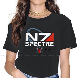 เสื้อยืดโอเวอร์ไซส์เสื้อยืด พิมพ์ลายเกม Spectre Feminine N7 สไตล์วินเทจ แฟชั่นฮาราจูกุ สําหรับผู้หญิงS-4XL