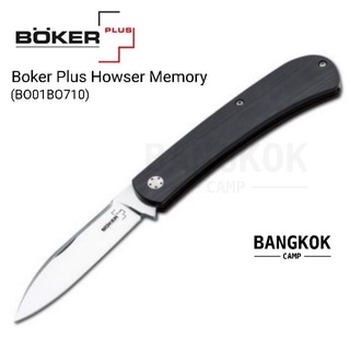 [Genuine] มีด Boker Plus Howser Memory Folding Knife 3" Blade, G10 Handles (01BO710)