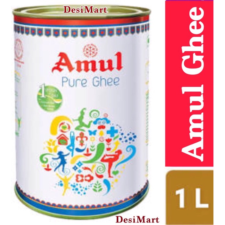 Amul Pure Ghee 1Ltr (Clarified Butter ) | Shopee Thailand