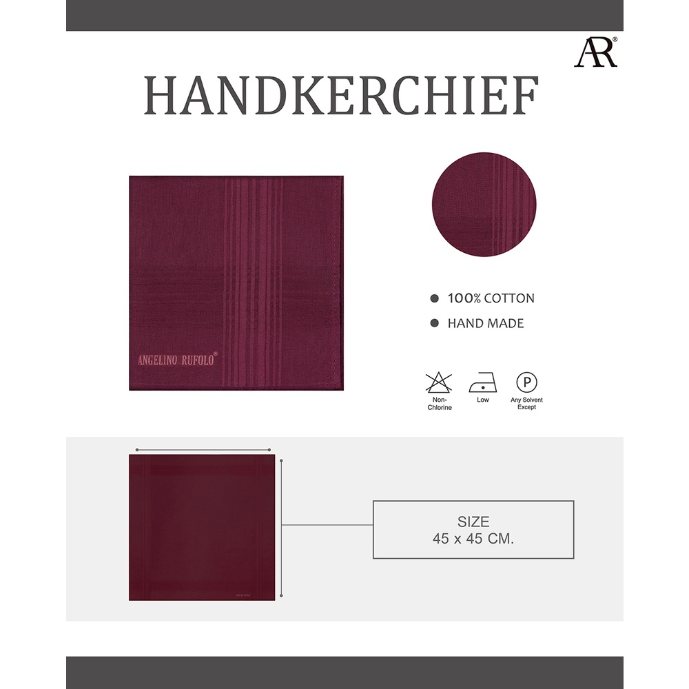 angelino-rufolo-handkerchief-ผ้าเช็ดหน้า-ผ้า-100-cotton-คุณภาพเยี่ยม-ดีไซน์-signature-design-สีน้ำตาล-เทา-ฟ้า