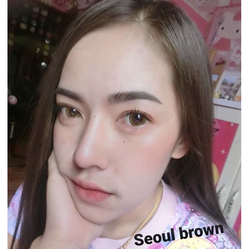 seoul-brown-1-บิ๊กอาย-น้ำตาล-สีน้ำตาล-หวาน-โทนแบ๊ว-contact-lens-bigeyes-คอนแทคเลนส์-ค่าสายตา-สายตาสั้น-แฟชั่น