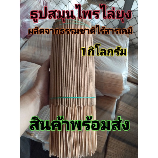 ธูปสมุนไพรไล่ยุงปลอดสารพิษผลิตจากธรรมชาติสีขาว-1-กิโลกรัม