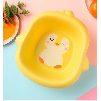 อ่างล้างหน้าเด็ก-ขนาดเล็กรูปนกแพนกวิน-ปลอดภัยจากแบคทีเรีย-ทำจากวัสดุจากธรรมชาติ