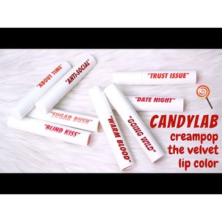 โล๊ะจ้า CANDYLAB Creampop The Velvet Lip Color 4.5g.