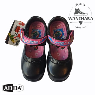 รองเท้านักเรียนอนุบาล ADDA มิกกี้เมาส์ สีดำ ไซส์ 25-33