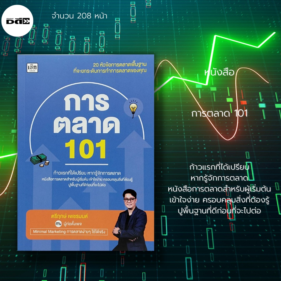 หนังสือ-การตลาด-101-พื้นฐานการตลาด-การสร้างแบรนด์-การสร้างยอดขาย-การตั้งราคาสินค้า-การแข่งขันในตลาด-การเข้าถึงลูกค้า