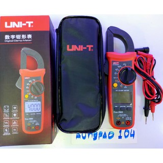 มิเตอร์วัดไฟดิจิตอลUNI T UT202A+ มัลติมิเตอร์แคลมป์มิเตอร์ Digital Clamp Meter