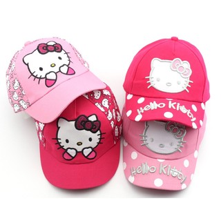 หมวกแก็ป hellokitty คิตตี้ งานปักสวย