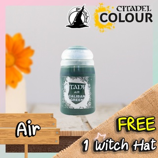 (Air) CALIBAN GREEN Citadel Paint แถมฟรี 1 Witch Hat