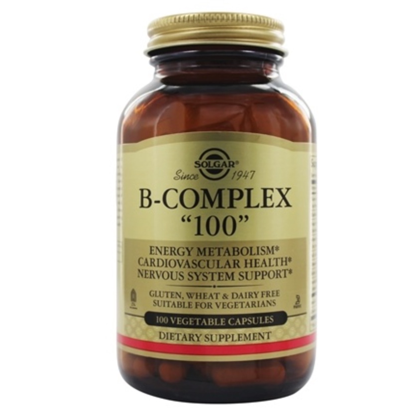 ภาพหน้าปกสินค้าSolgar B-Complex 100, 100 Vegetable Capsules จากร้าน vitaminsale บน Shopee