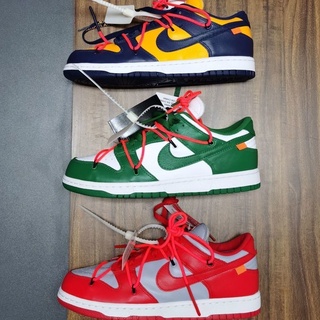 ▽■Dunk low ow joint lace up รองเท้าผ้าใบ 2022 รองเท้าผ้าใบ aj ใหม่