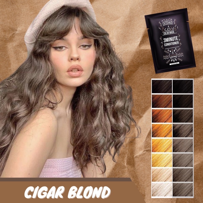 ภาพหน้าปกสินค้าทรีทเม้นท์เปลี่ยนสีผม สี Cigar แบบซอง OCDAI3 จากร้าน zowiiecolorstylist บน Shopee