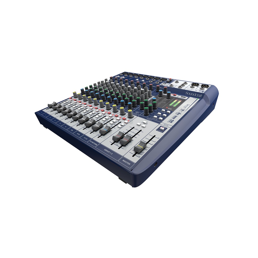มิกเซอร์ เครื่องผสมสัญญาณเสียง 12 ช่อง MIXER SoundCraft Signature 12  Compact analogue mixing Signature sound | Shopee Thailand