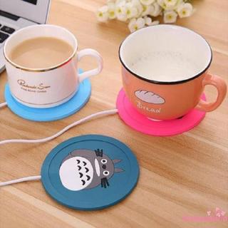 ➹-USB Power Suply Office Tea Coffee Cup Mug Warmer Heating Cup Heating Mat Warm Pad Coaster