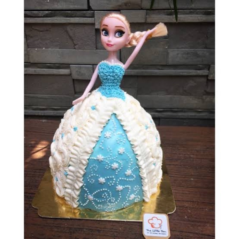 พร้อมส่ง-ตุ๊กตาเจ้าหญิง30cm-ทำเค้กเจ้าหญิง-ตุ๊กตาทำขนมเค้ก-อุปกรณ์ทำเค้กและเบเกอรี