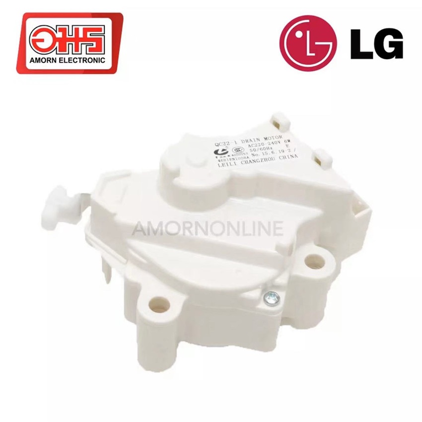 แท้-lg-qc22-มอเตอร์-เดรน-3-ขา-ac-220v-อะไหล่-เครื่องซักผ้า