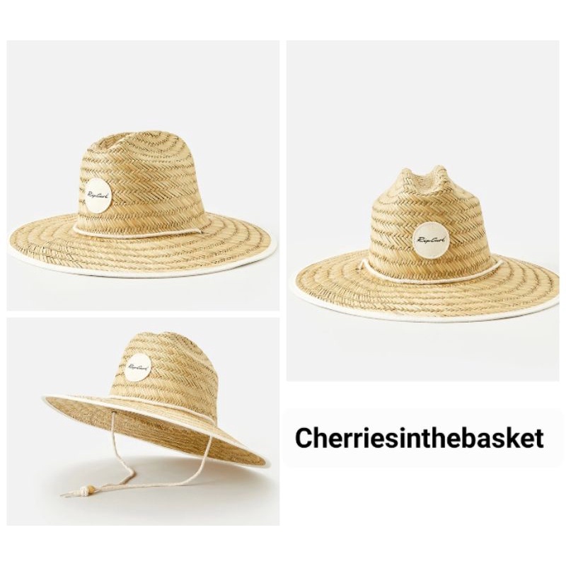 ลิขสิทธิ์แท้-ripcurl-หมวกปานามา-rip-curl-straw-hat-panama-หมวก-หมวกสาน