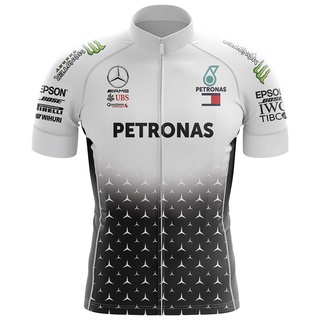 เสื้อกีฬาแขนสั้น ลายทีม Petronas Formula 1 2024 สําหรับผู้ชาย
