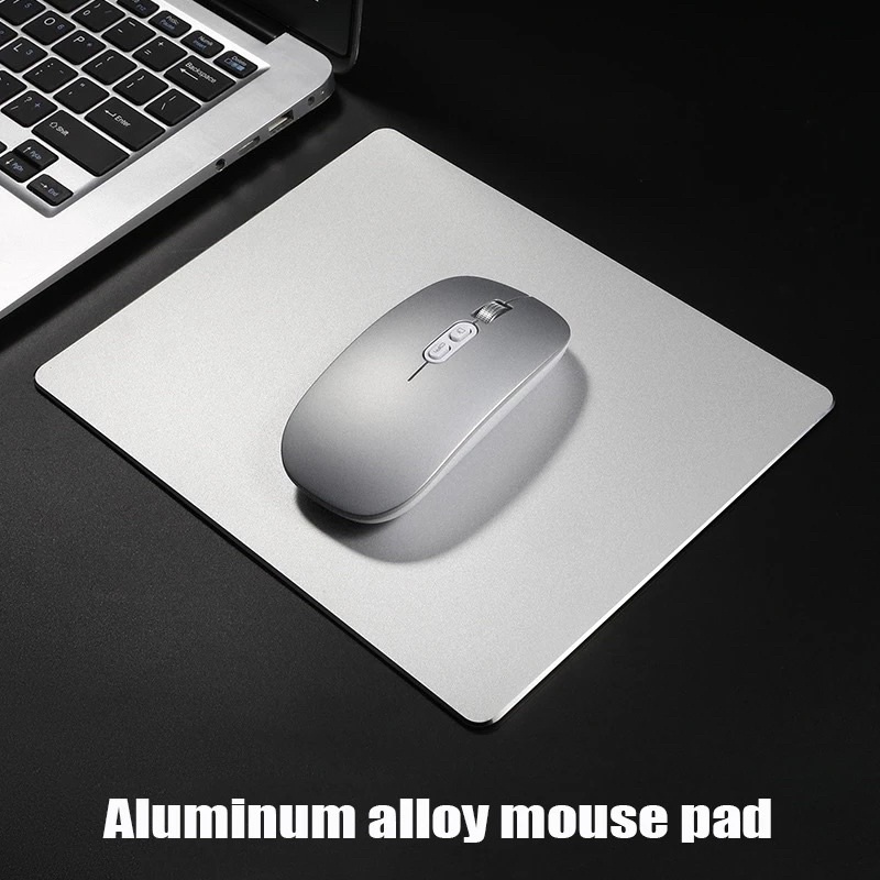 พร้อมส่ง-aluminum-mouse-pad-mouse-pad-อลูมิเนียมแผ่นรองเมาส์-แผ่นรองเม้าส์กันน้ำ-กันลื่น-แผ่นรองเม้าส์เล่นเกม