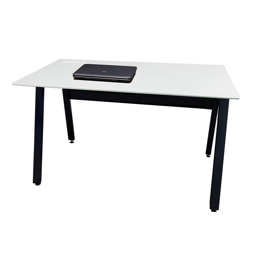 ภาพสินค้าOKAMURA โต๊ะทำงาน รุ่น VD-A Desk 1 โต๊ะสำนักงาน โฮมออฟฟิศ โต๊ะขาเหล็ก สีขาว by สยามสตีล Siamsteel จากร้าน siamsteel_official บน Shopee ภาพที่ 4