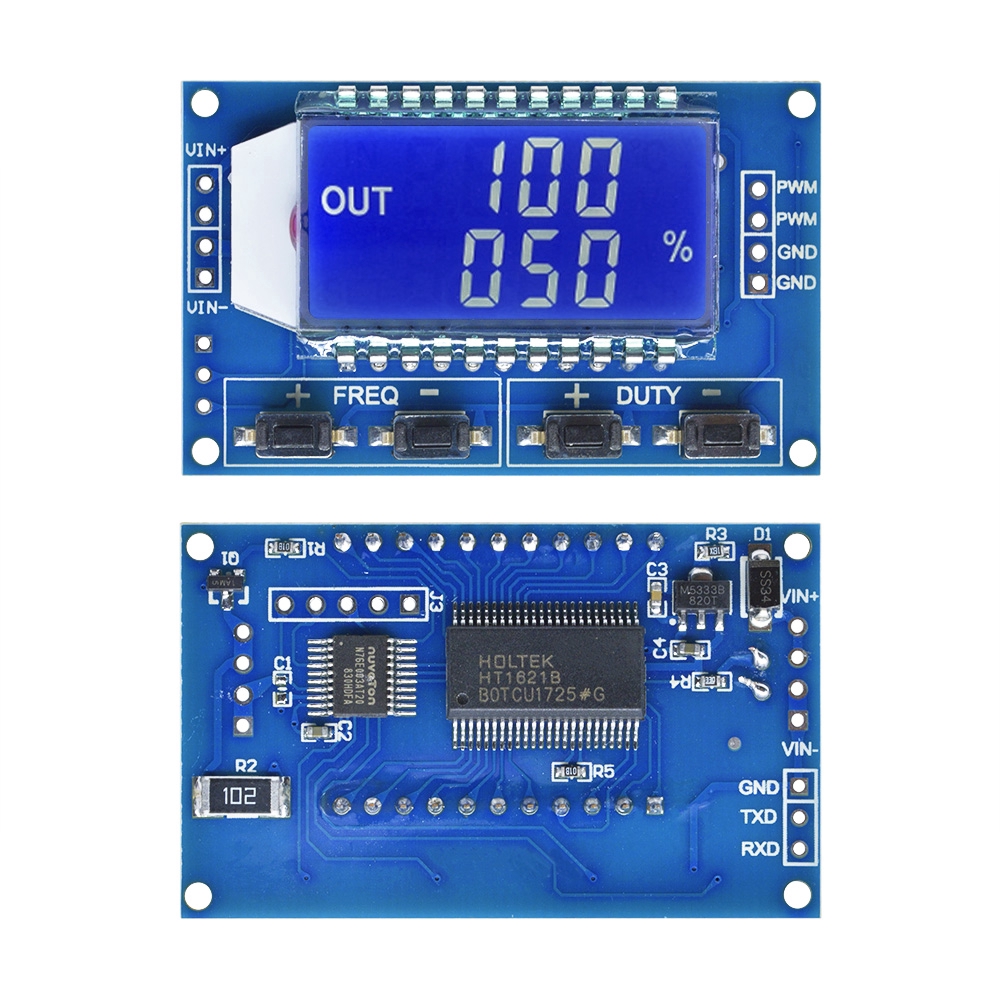 diymore-เครื่องกำเนิดสัญญาณ-pwm-จอแสดงผล-lcd-โมดูลปรับรอบการทำงานความถี่พัลส์