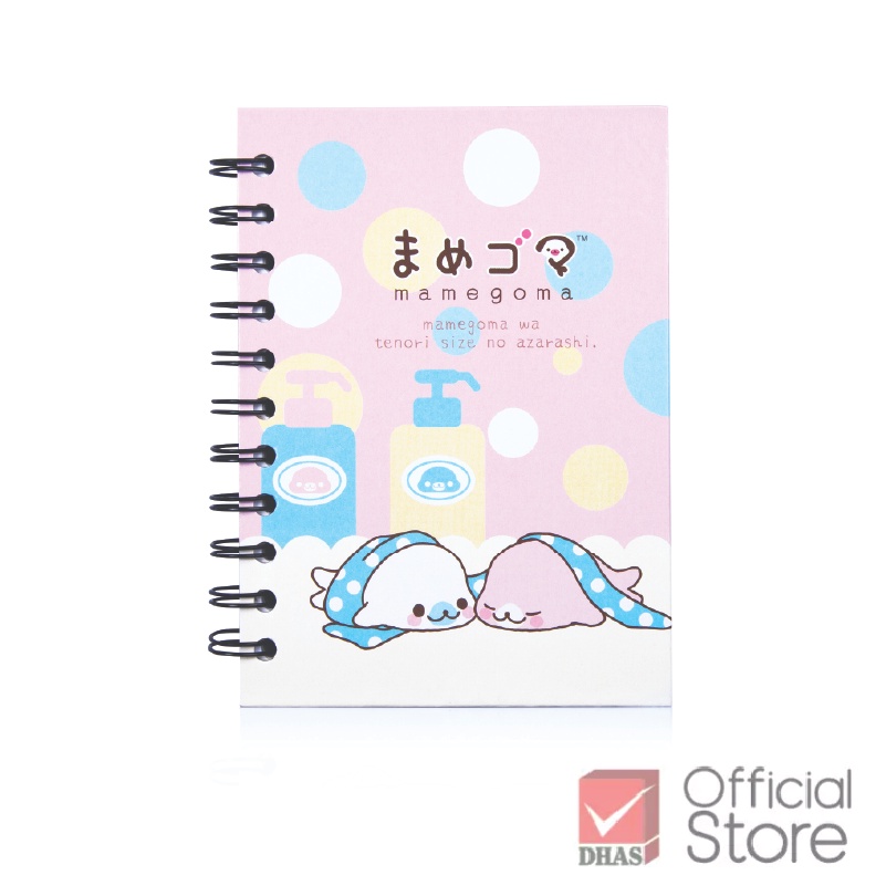 elephant-สมุด-สมุดริมลวด-มาเมะโกมะ-a6-70g-100s-wsx-106-คละสี-จำนวน-1-เล่ม