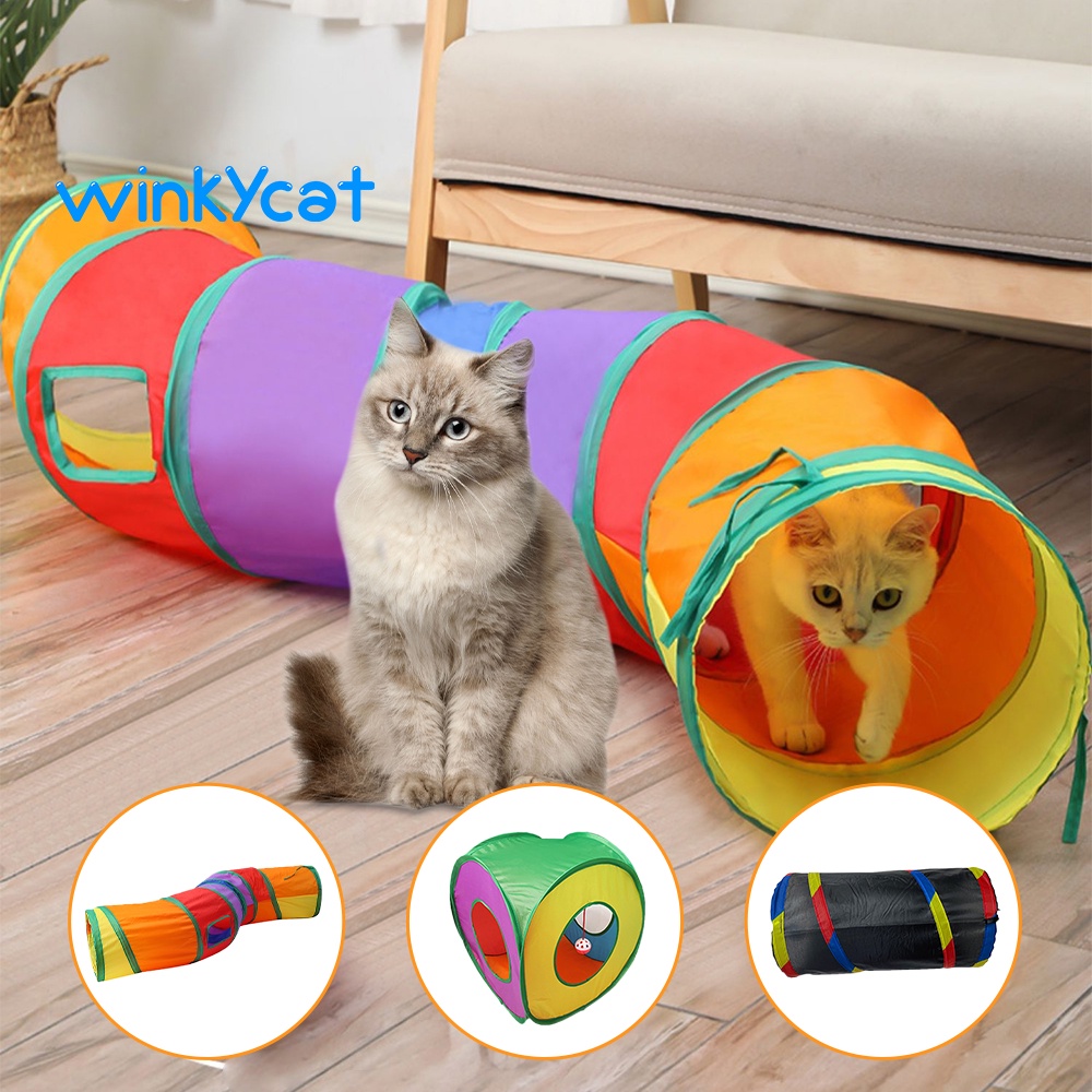 winky-wink-อุโมงค์แมว-อุโมงค์สัตว์เลี้ยงแสนสนุก-ของเล่นแมว-ของเล่นสัตว์เลี้ยง