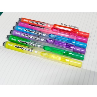 สินค้า ปากกาไฮไลท์เพนเทล Pentel Handy Line S