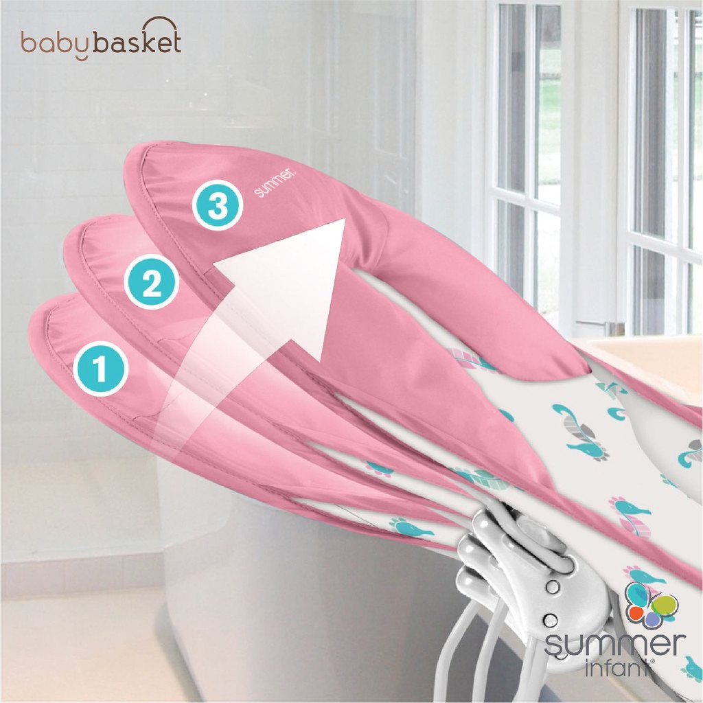 summer-deluxe-baby-bather-เบาะรองนอนสำหรับอาบน้ำ-สำหรับเด็กแรกเกิด